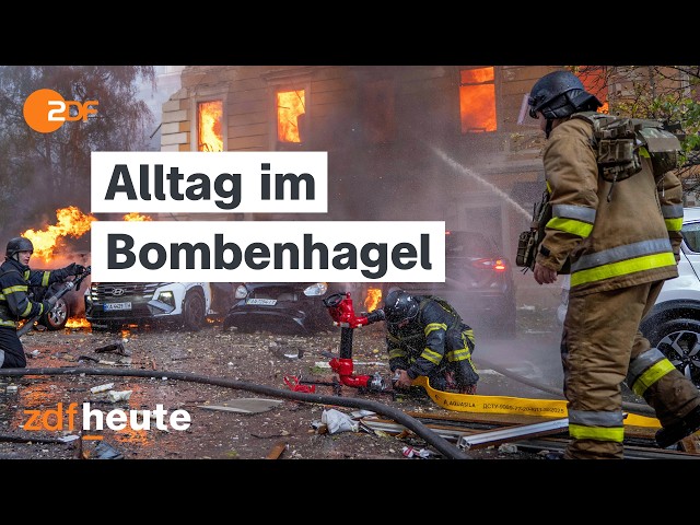 Kiew unter Beschuss: Leben im Fadenkreuz russischer Drohnen und Raketen | auslandsjournal