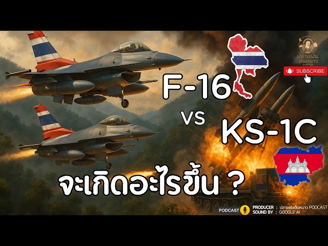 If Thailand's F-16s were to fight Cambodia's KS-1Cs, what would be the attack method?