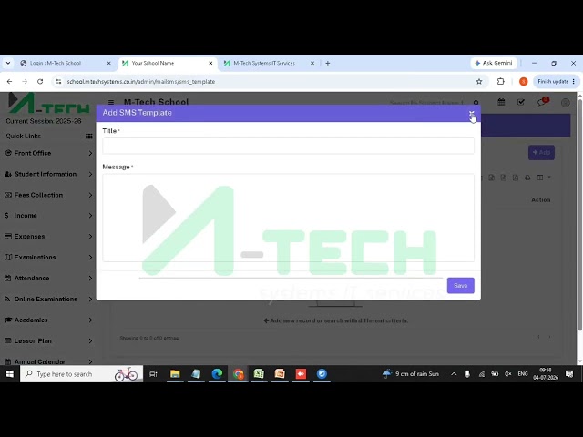 School management system pro version CodeIgniter