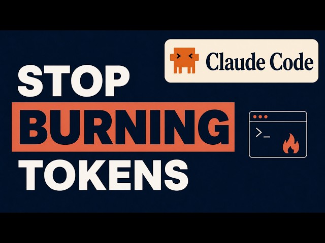 Claude Code Is Burning Tokens: How I Cut 108K to 8K (Live Demo)