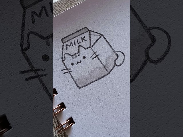 Cute Things to Draw When Bored ✍️ - Part 17 #drawing #cat #cutedrawing #art #sketch #easydrawing