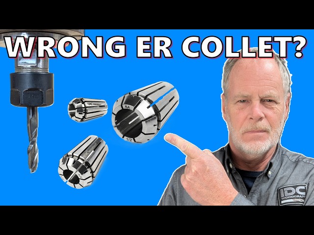 Wrong ER Collet? Collet Size, Bit Slip, and Runout Explained