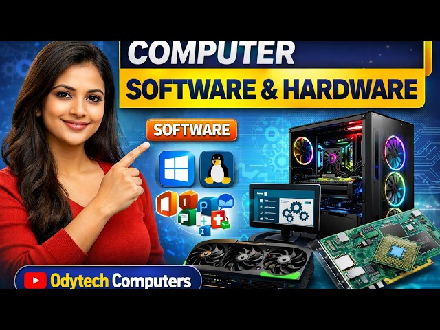 Computer Software and Hardware Explained in Hindi | Complete Beginner Guide 2026
