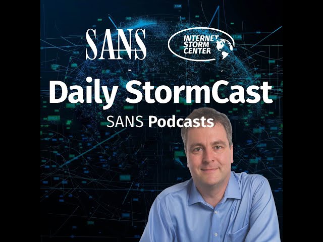 SANS Stormcast Wednesday Mar 19th 2025: Python DLL Side Loading; Tomcast RCE Correction; SAML R…