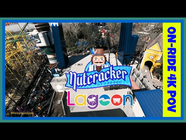 Nutcracker | On Ride | 4K POV | 60 FPS | Lagoon Amusement Park