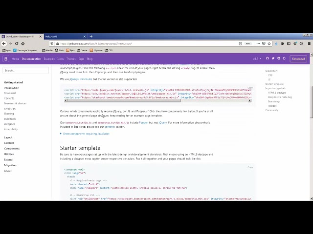 Bootstrap: Introducción y conceptos básicos sobre diseño Web, HTML, CSS y como aplicar Bootstrap