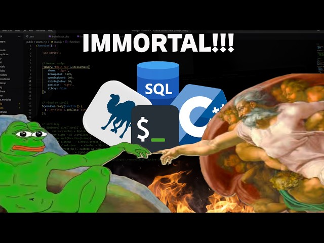 Coding Languages That'll NEVER DIE (PART TWO)
