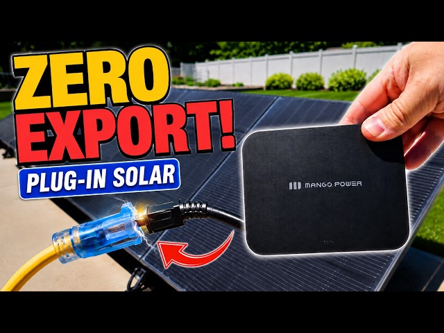 Plug-In Solar Just Became Possible Almost EVERYWHERE - Mango Power S