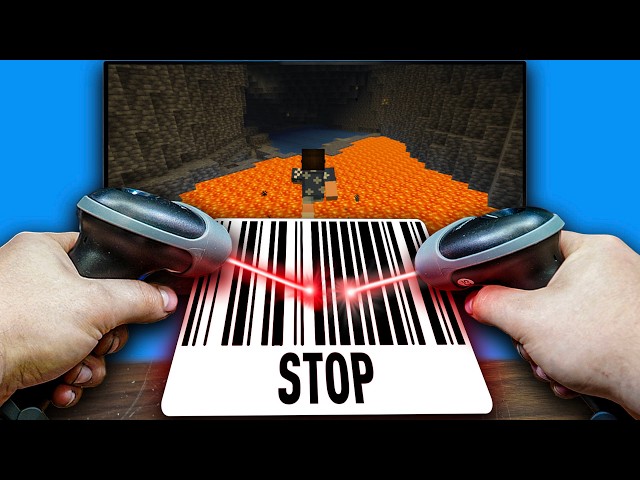 I Replaced My Controller With Barcode Scanners