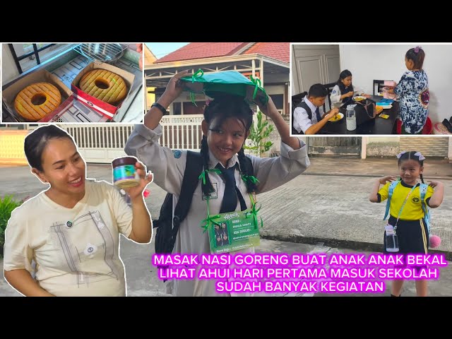 MASAK NASI GORENG BUAT ALING/AHUI/KHOLIANG BEKAL‼️BIKIN 2 VARIAN RASA BOLU PESANAN TEMAN ONLINE