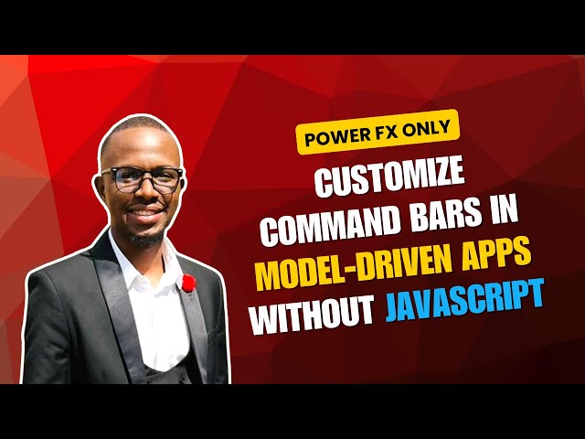 Add a Button to the Command Bar in Model-Driven Apps Using Power Fx (No JavaScript)