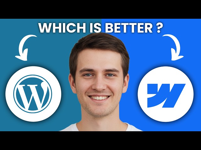 WordPress vs Webflow — Which One Is Better for Web Design?