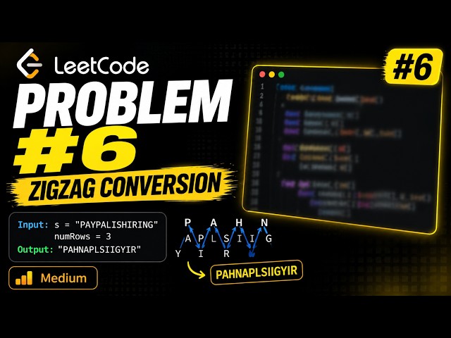 Leetcode problem #6 - C++