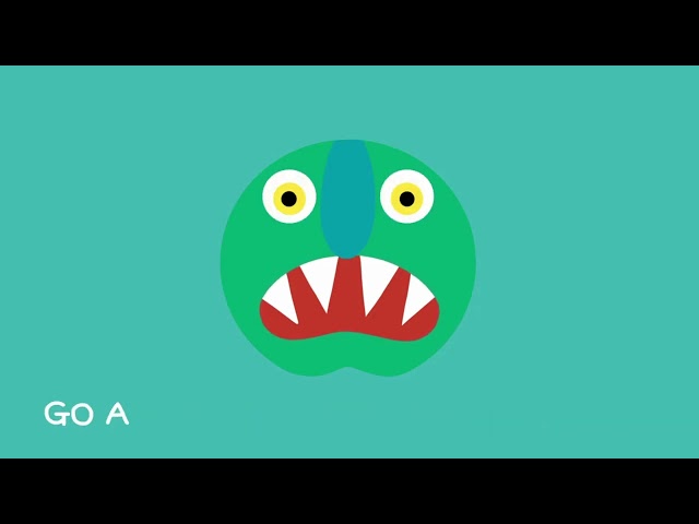 🎵 Go Away Big Green Monster Song | Fun Story Song for Kids | Sing Along with Edu Kids