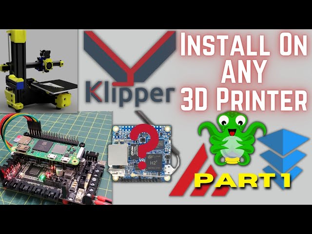 Install Klipper on ANY 3d printer - Part 1 - Intro and the Basics