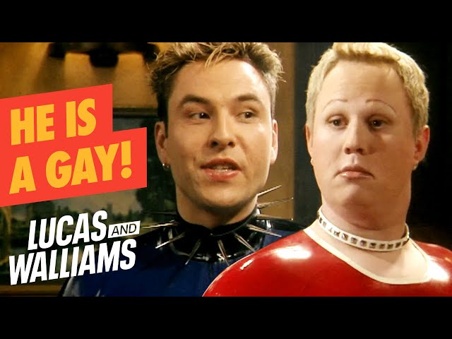Daffyd Thomas Meets The New Gay | Little Britain | Lucas and Walliams