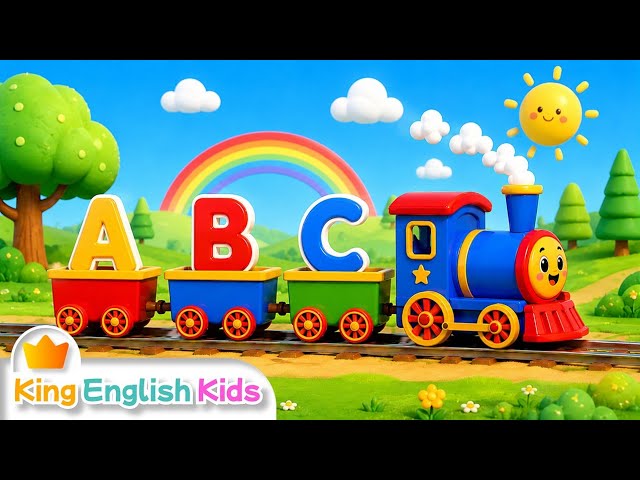 ABC Train Song | ABC Song for Kids | Learn the Alphabet
