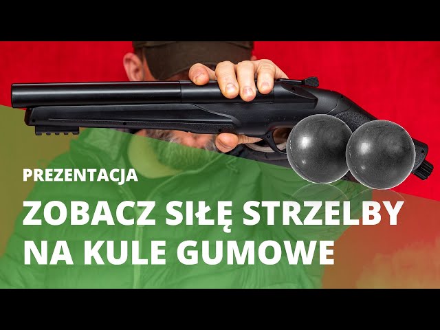 Testujemy Strzelbę Umarex T4E HDS 68 na kule gumowe.