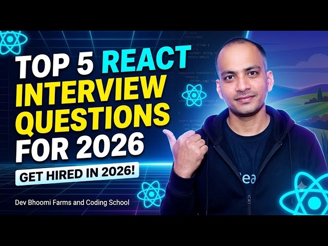 React 19 Interview Questions: 5 Things You MUST Know for 2026! 🚀