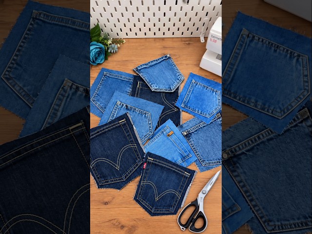 Old Jeans Pockets → Something Surprisingly Useful! Watch Until the End! 👖✨
