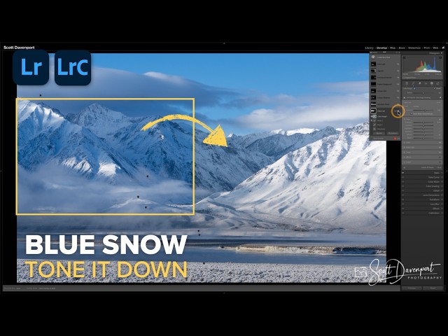 How to Reduce Blue Color Casts in Snowy Landscapes