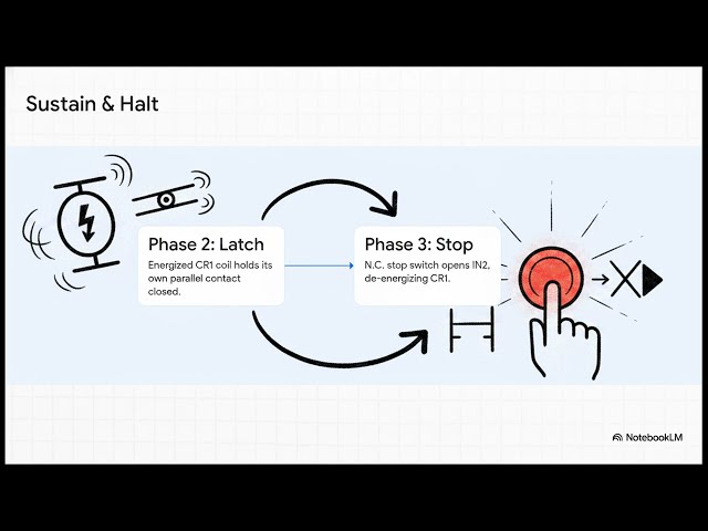 PLC-Based Motor Control Explained | Start, Stop, Direction, and Protection Circuits