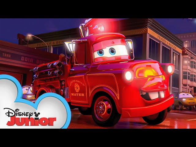 Rescue Squad Mater | Pixar's Cars Toon - Mater’s Tall Tales  |  @disneyjr