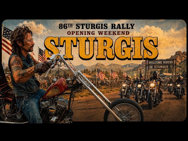 STURGIS 2026 🇺🇸 Sights & Sounds of the 86th Motorcycle Rally | ASMR Rumble