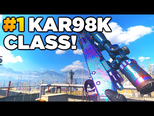 The #1 OVERPOWERED Kar98k Sniper SETUP in Modern Warfare! (Best Class Setup/Loadout)