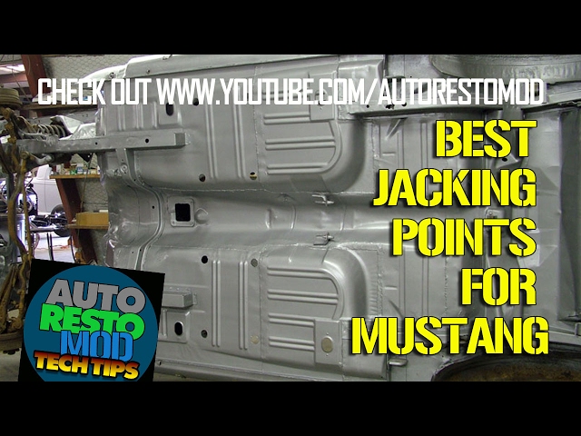 Where to Place your Jack stands Classic Mustang Autorestomod Tech Tips
