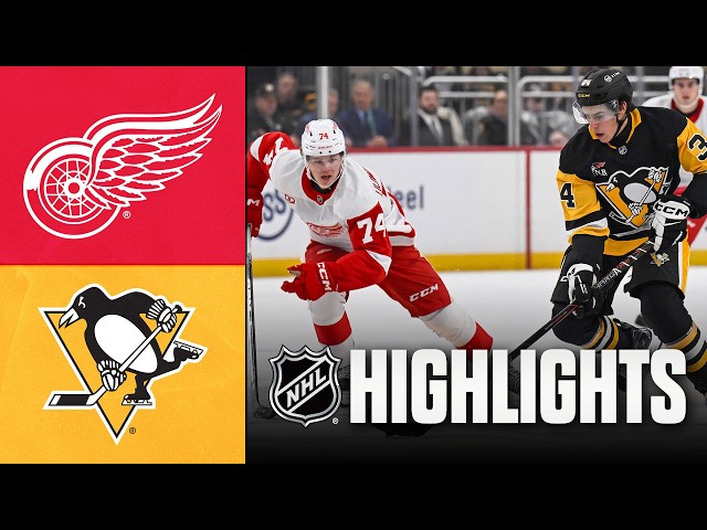 Red Wings vs. Penguins | NHL Preseason Highlights | Sep 22, 2026