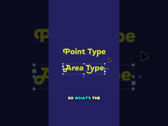 Illustrator’s Two Kinds of Type