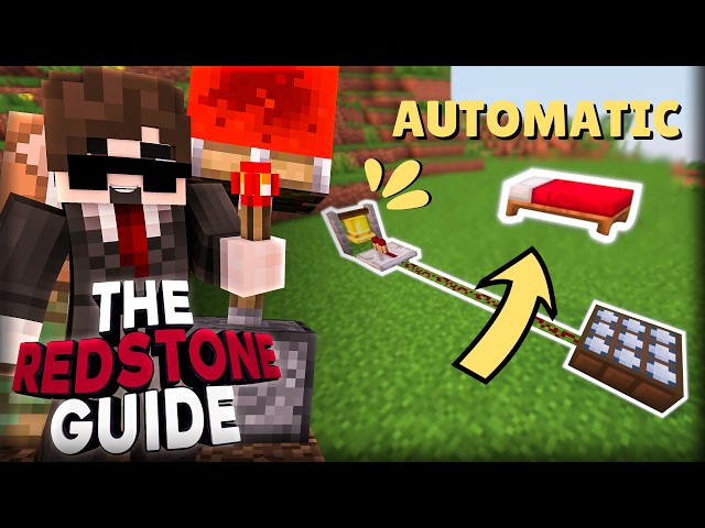 Automatic Bedtime Bell Alarm with a Daylight Sensor | Minecraft Redstone Guide