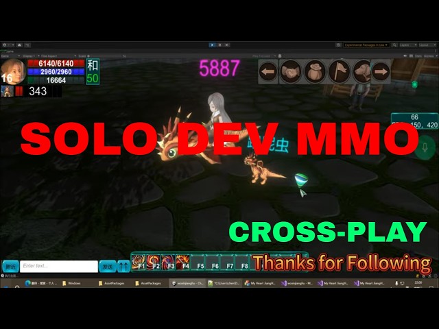One Developer. Full-Stack MMO. Built For PC & Mobile