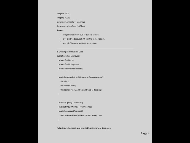 Advanced Java Interview Questions with Full Answers