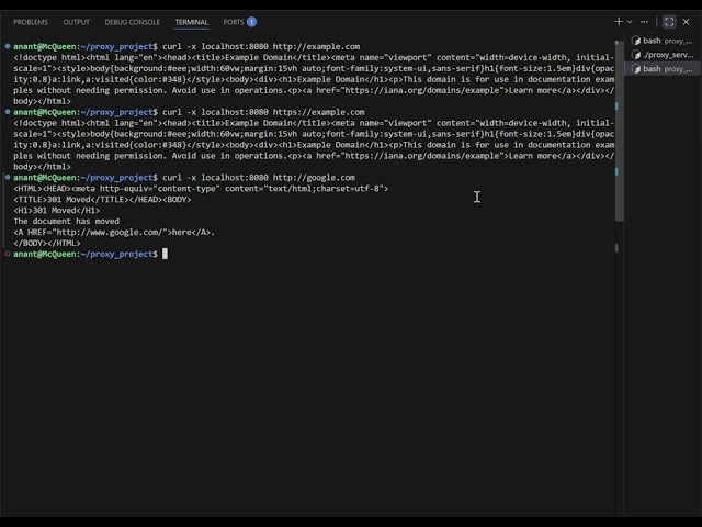Multi-Threaded HTTP/HTTPS Proxy Server in C++