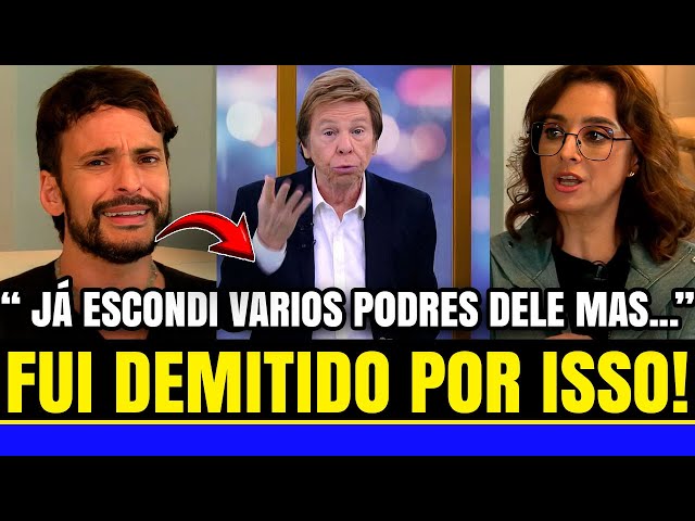 🔴Did the fight between Fefito and Nelson Rubens cause his dismissal at RedeTV?