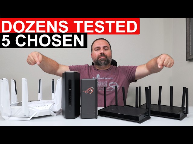 Tested Dozens of Wi-Fi 7 Routers... These 5 Blew Me Away.