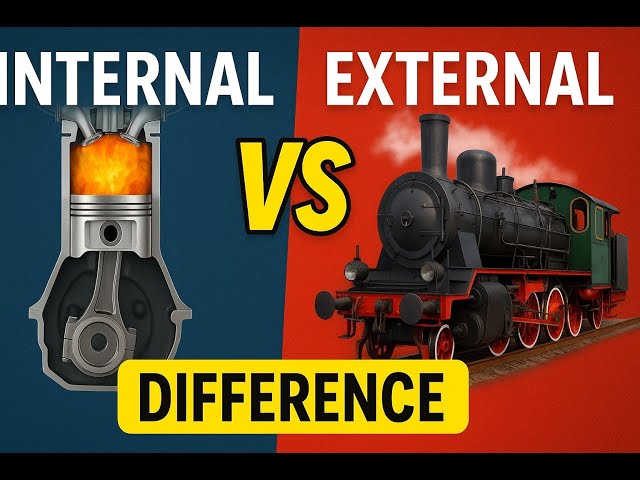 #Internal vs External Combustion Engine | Difference Explained with Examples |