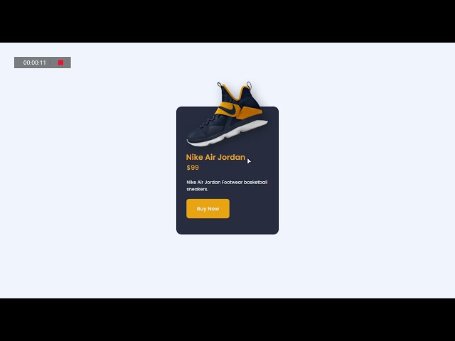 Product Card 👟 | E-commerce Card
