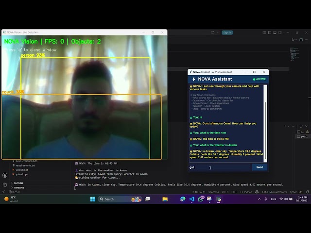AI Chatbot Built with Python | Full Demo