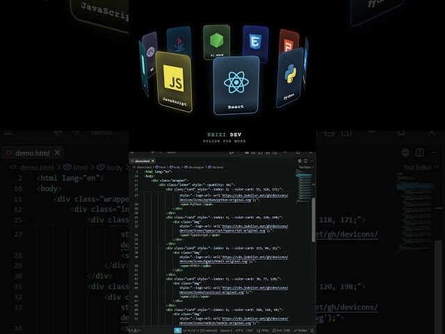 Programming Languages in One Insane 3D Animation 🤯
