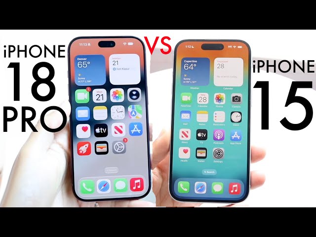 iPhone 18 Pro Vs iPhone 15! (Comparison) (Review)