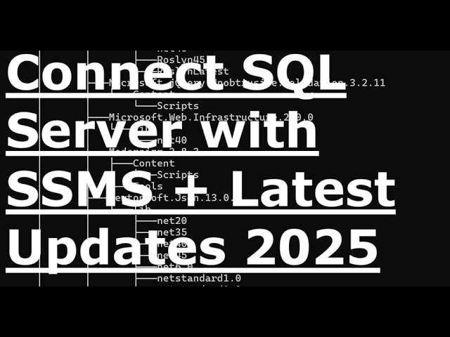 How to connect SQL Server with SQL Server Management Studio (SSMS)
