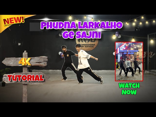 Phudna Larkalho ge Sajni | Laal Chhit Sadiya | Sachin Dance Tutorial 