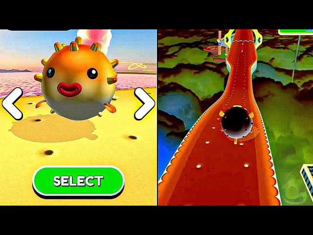 🎮 Reverse Mode🐟 Destroyer! Fish  Ball's Ultimate Challenge  | Going Balls Part 483 (Android, ios) 