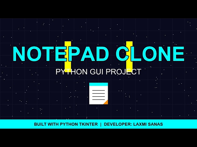 Watch me build a Text Editor from scratch using Python!