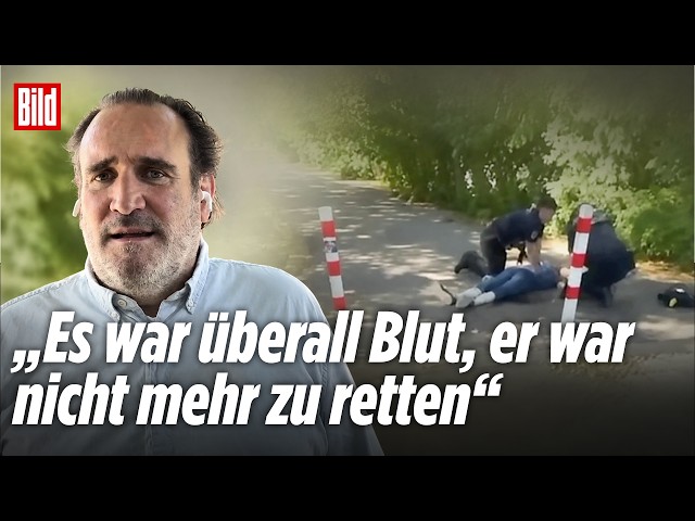 BREMEN: Autofahrer schlägt Fußgänger nieder: 56-Jähriger stirbt nach Streit – Reporter am Tatort