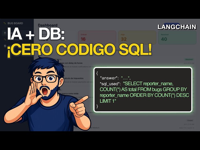 Agente SQL con IA: Habla con tu DB (100% Local)