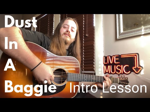 Dust In A Baggie - Billy Strings - Song Intro Lesson || Cody Gregory #billystrings #dustinabaggie
